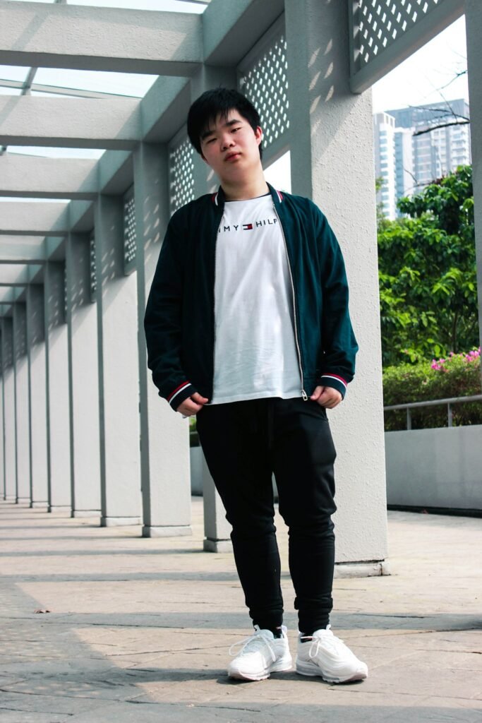 Man wearing a jacket